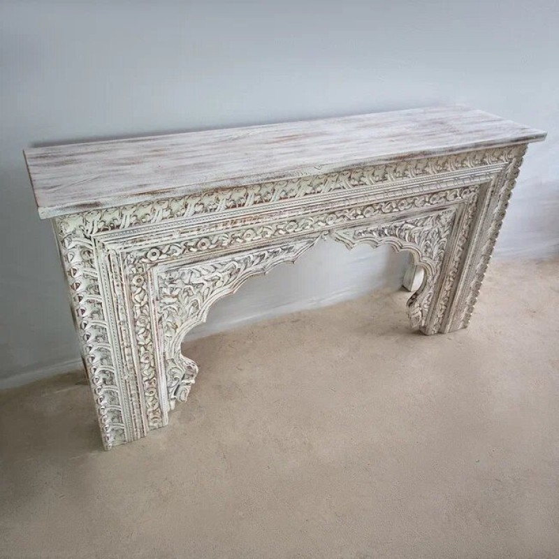 Carved Console Table